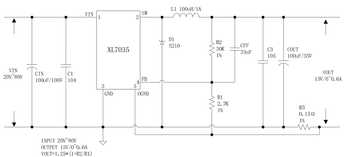 XLSEMI(芯龍)的XL7035E1系統(tǒng)框圖