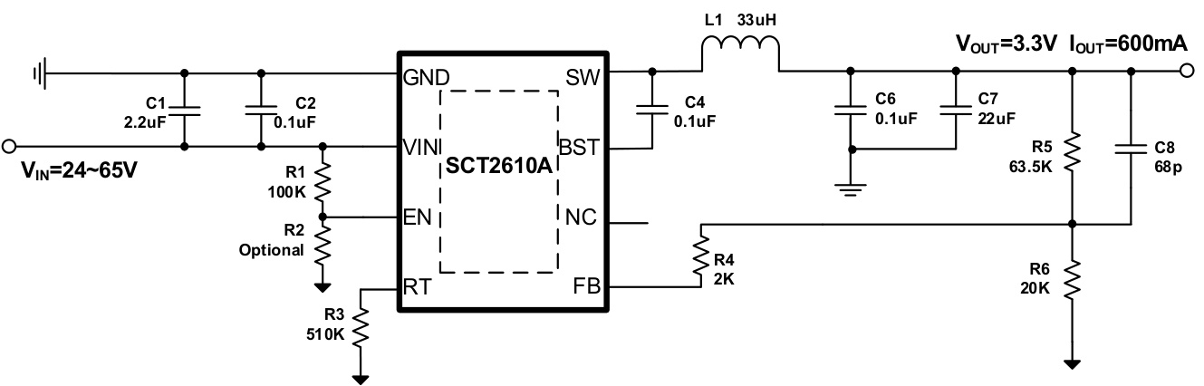 SCT(芯洲科技)的SCT2610ASTER系统框图