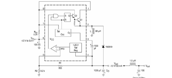 GN(旌芯半导体)的GN34063A系统框图