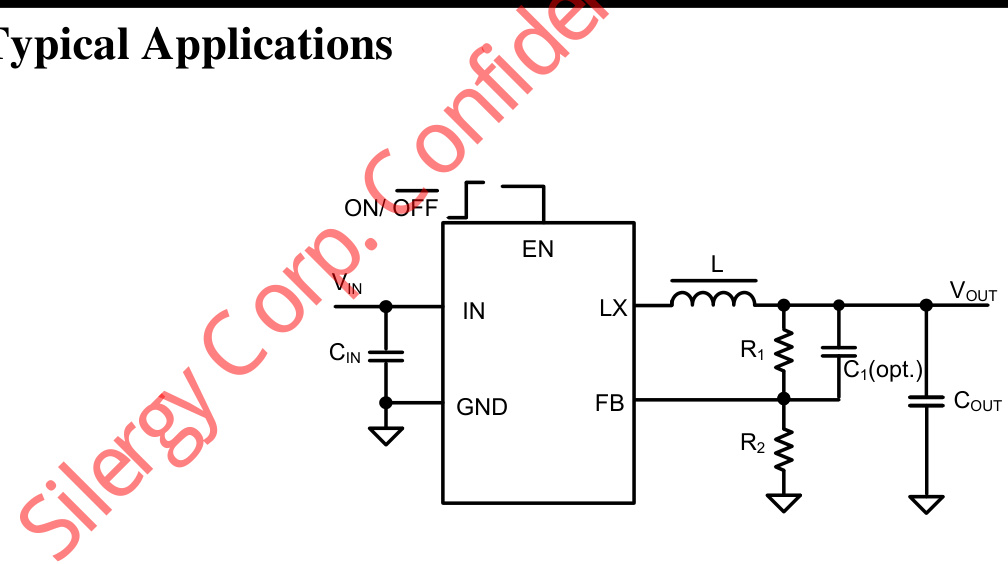 Silergy(矽力杰)的SY8087AAC系统框图