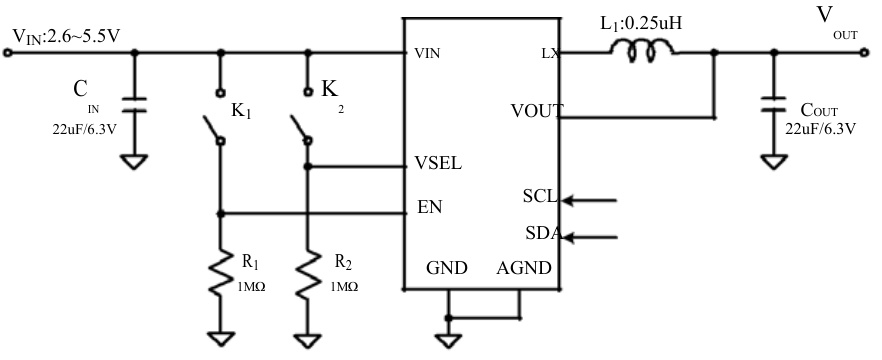 Silergy(矽力杰)的SYR838PKC系统框图