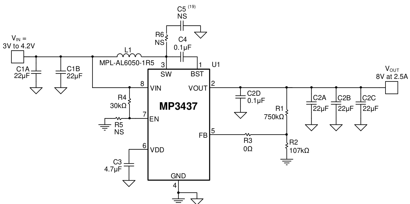 MPS(芯源)的MP3437GJ-Z系统框图