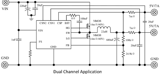 NDP(芯潭微)的NDP1415QF系统框图