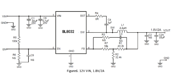 BL(上海贝岭)的BL8032CB6TR系统框图