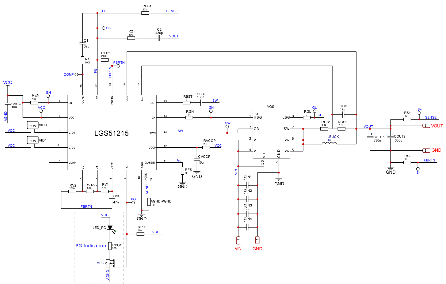 Legend-Si(棱晶半导体)的LGS51215系统框图