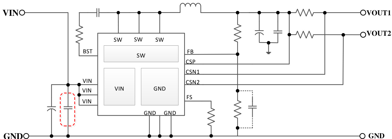 NDP(芯潭微)的NDP1480QB系统框图