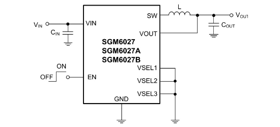 SGMICRO(圣邦微)的SGM6027YG/TR系统框图