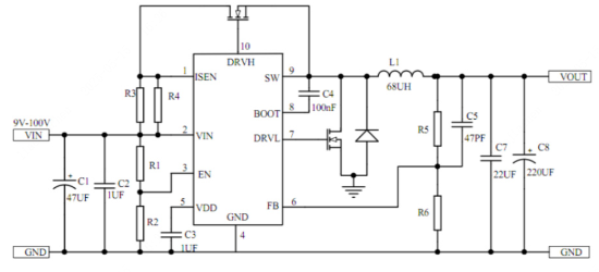 CXW(诚芯微)的CX8801系统框图