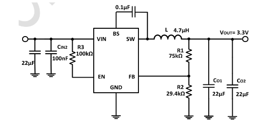 TMI(拓尔微)的STI3484系统框图