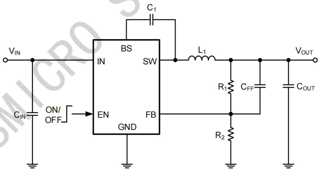 JSMSEMI(杰盛微)的MP2359DJ-LF-Z-JSM系统框图