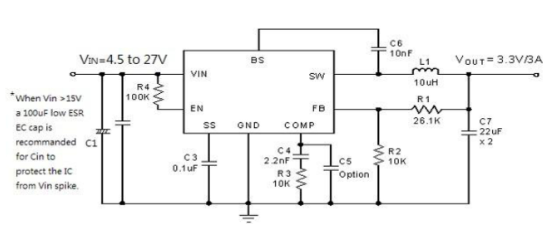 HTCSEMI(海天芯)的HT2307ARZ系统框图