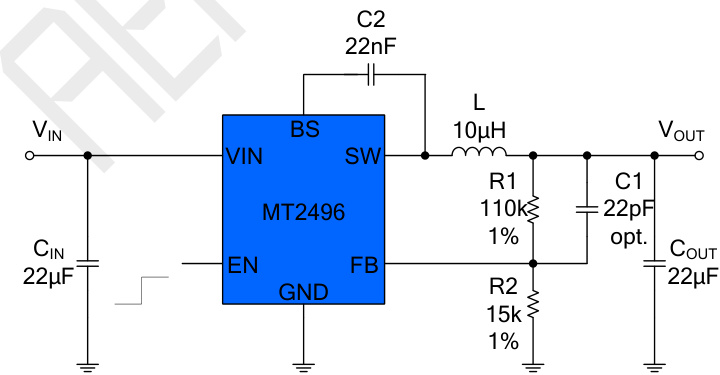 西安航天民芯的MT2496系统框图