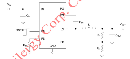 Silergy(矽力杰)的SA24403FCA系统框图