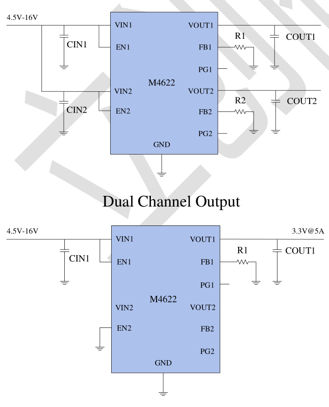 iModule(沃芯)的M4622DBHJ系统框图