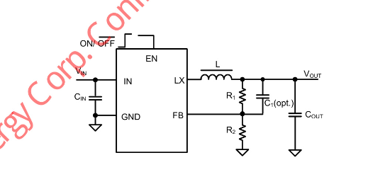 Silergy(矽力杰)的SY8087AAC系统框图