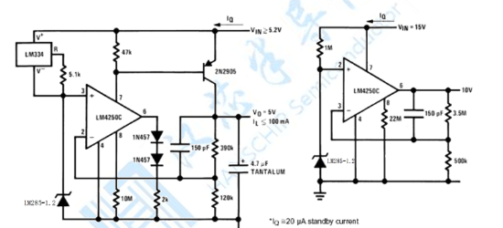 HGC(深圳汉芯)的LM285D-1.2RG系统框图
