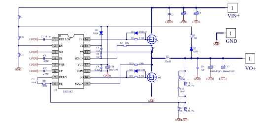 EG(屹晶微)的EG1162系统框图