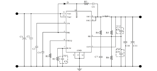 XDS(芯鼎盛)的TX4152系统框图