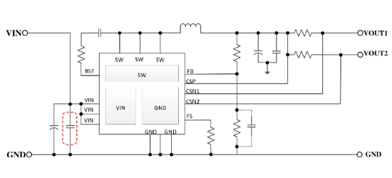 NDP(芯潭微)的NDP1480QB系统框图