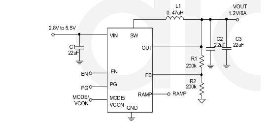 DIOO(帝奥微)的DIO6145QN12系统框图
