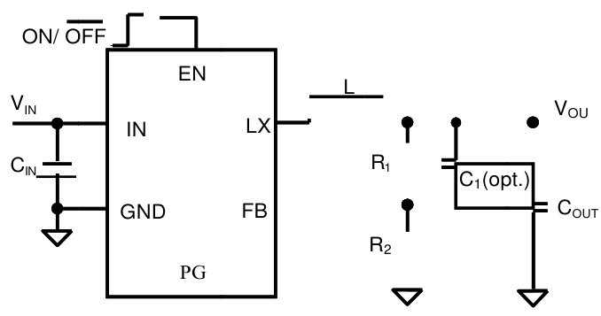 Silergy(矽力杰)的SY8032EABC系统框图