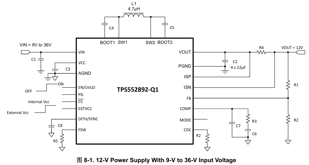 ADI(亚德诺)的LT8392EFE#PBF系统框图