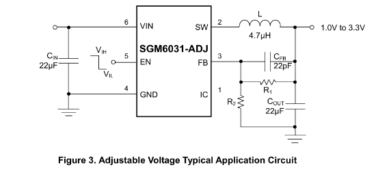 SGMICRO(圣邦微)的SGM6013-ADJYTN5G/TR系统框图
