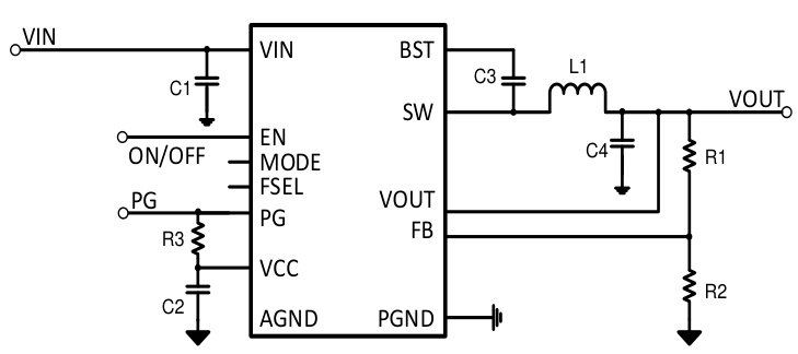 SCT(芯洲科技)的SCT2280FPAR系统框图