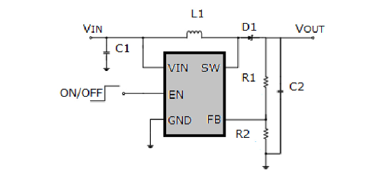 西安航天民芯的MT3608系统框图