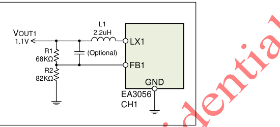 everanalog(申风)的EA3056QDR系统框图
