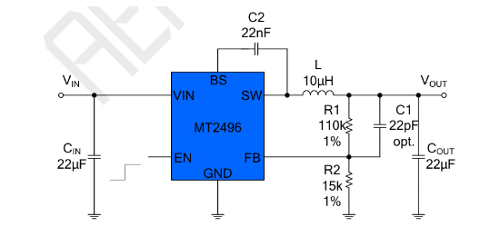 西安航天民芯的MT2496系统框图