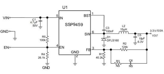 Siproin(上海矽朋)的SSP9459系统框图