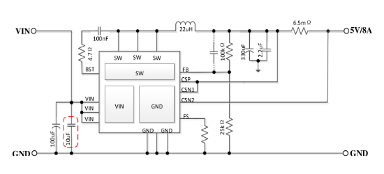NDP(芯潭微)的NDP13802QB系统框图