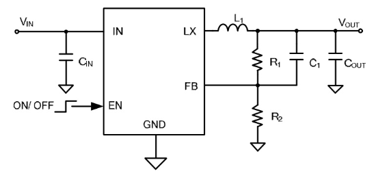 Silergy(矽力杰)的SY8088AAC系统框图