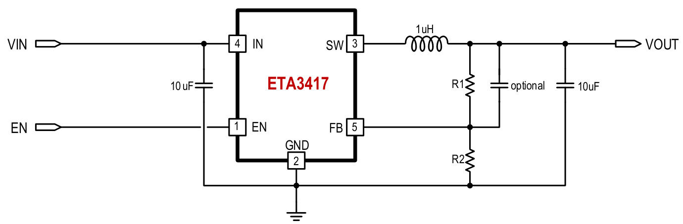 ETA(钰泰)的ETA3417S2F系统框图