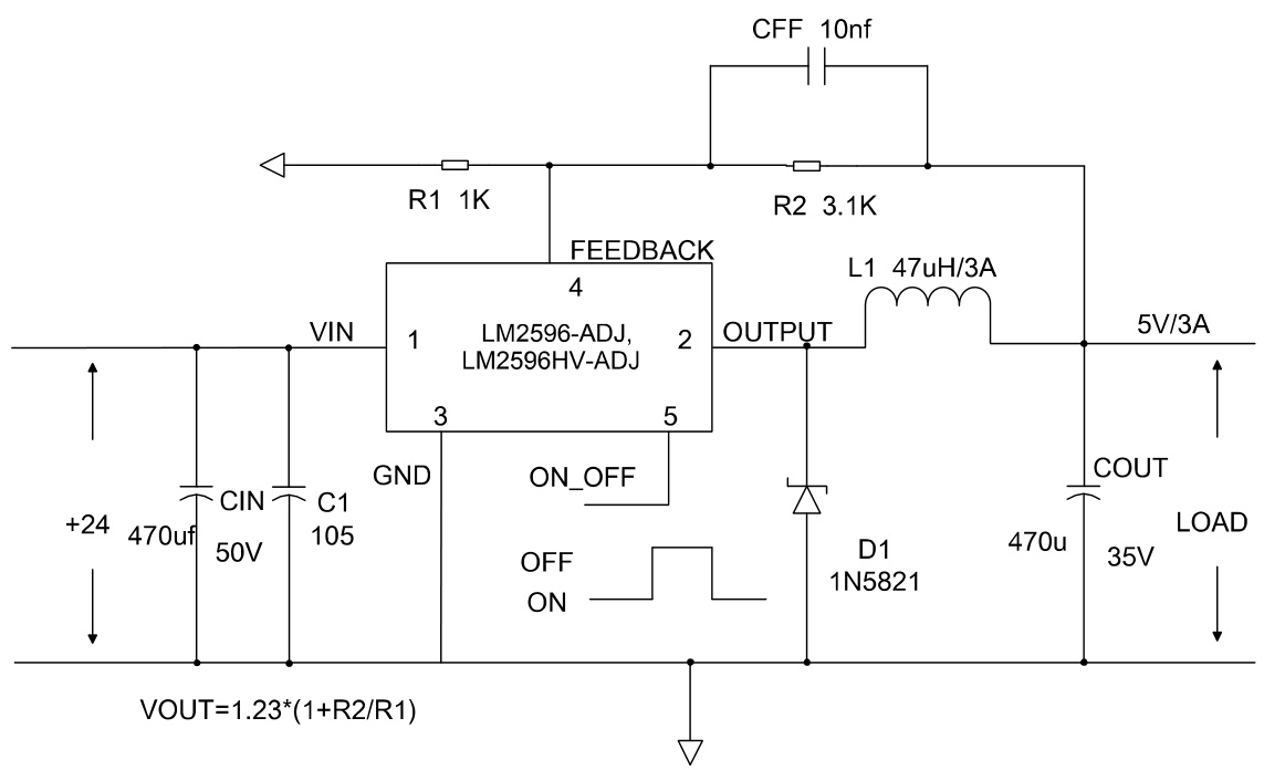 Slkor(萨科微)的LM2596S-3.3系统框图