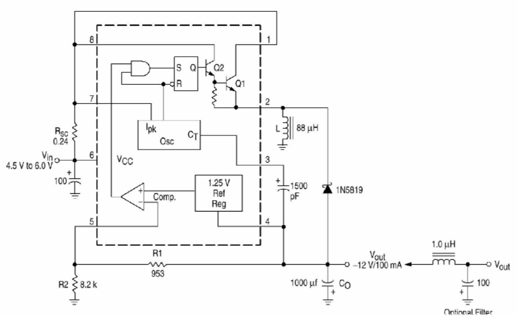 GN(旌芯半导体)的GN34063A系统框图