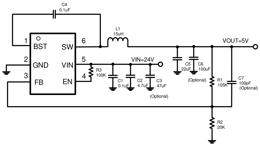 Tokmas(托克马斯)的SGM61410XN6G(TOKMAS)系统框图