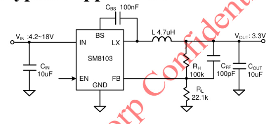 Silergy(矽力杰)的SM8103ADC系统框图