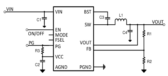 SCT(芯洲科技)的SCT2280FPAR系统框图