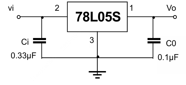 MDD(辰达半导体)的78L05S系统框图