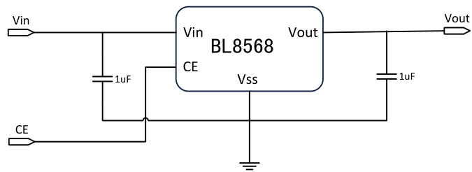 BL(上海贝岭)的BL8568CB5ATR18系统框图