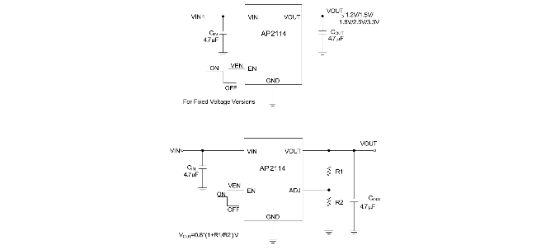 DIODES(美台)的AP2114H-3.3TRG1系统框图