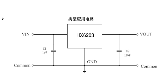 HX(恒佳兴)的HX6203P332PR系统框图