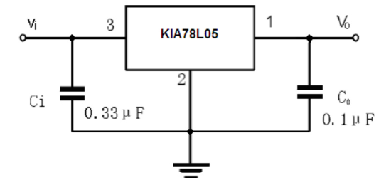 KIA的KIA78L05T系统框图
