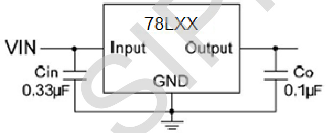 Siproin(上海矽朋)的78L05系统框图