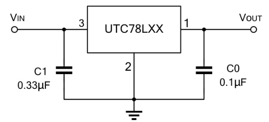 UTC(友顺)的78L05G-AB3-R系统框图