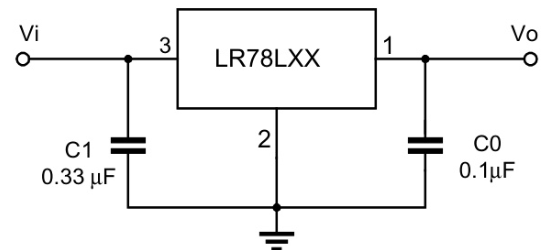 LRC(乐山无线电)的LR78L05U系统框图