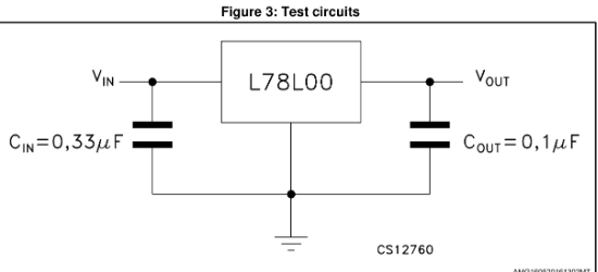ST(意法半导体)的L78L15ACUTR系统框图