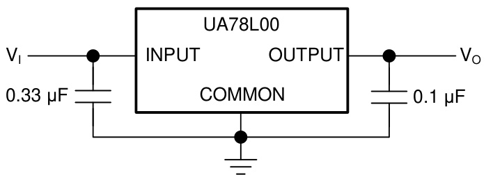 TI(德州仪器)的UA78L08ACPK系统框图